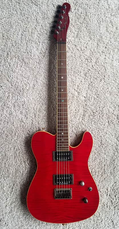 Fender Special Edition Custom Telecaster FMT HH Red Korea 2004 image 1