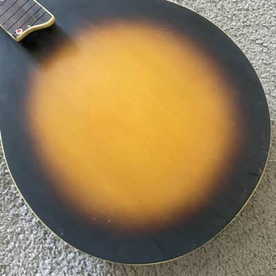 Sunburst 8 String Mandolin DIY Project, Spruce Top, Mahogany Body, Rosewood Fingerboard image 8