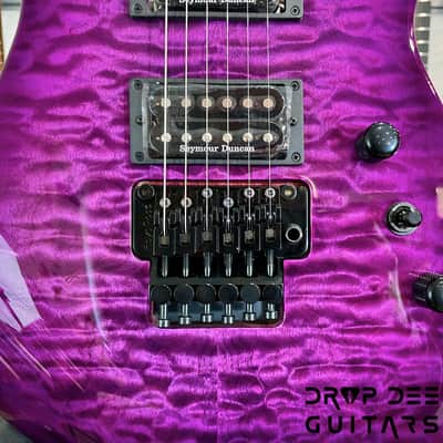 Jackson Custom Shop Dinky FR Electric Guitar w/ Case-Purple Burst image 7