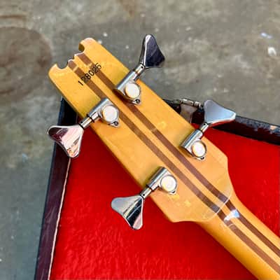 Aria Pro II SB-1000 Super Bass 1981 - Neck thru original vintage USA image 8