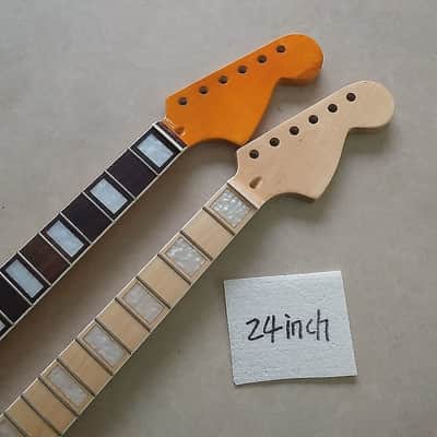 2pcs Stratocaster Strat Style Guitar Maple Neck and Rosewood Fingerboard Fretboard