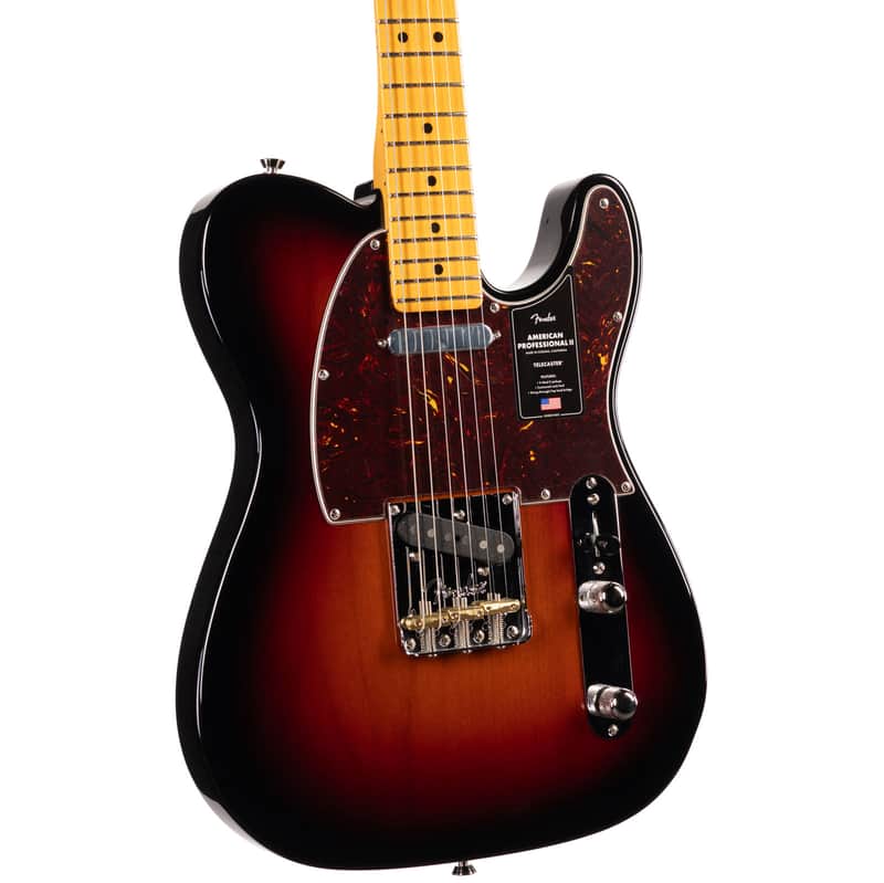 Fender American Professional II Telecaster 3-Color Sunburst (095) image 1