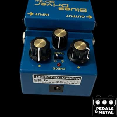 Boss BD-2W Blues Driver Waza Craft 2015 - Present - Blue - X18393 image 3