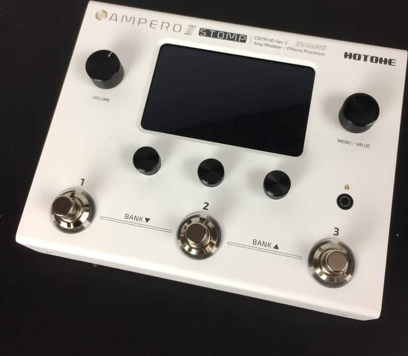 Hotone MP-300 Ampero II Stomp Amp Modeler & Effects Processor w/18V Power Supply image 1