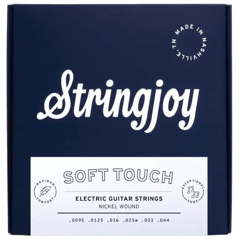 Stringjoy 9.5-44 Signatures Soft Touch Nickel Would Electric Guitar Strings image 1