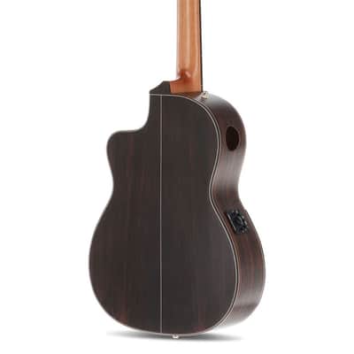 Manuel Rodriguez Cortado Indian Rosewood 4/4 Satin E-Acoustic Cutaway (501460) image 8