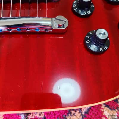 2019 Fender Japan Troublemaker Telecaster Crimson Red, Mahogany Body and Neck, Full set,MIJ JD19 Bild 9