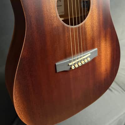 Martin D Jr. E Streetmaster Dreadnought Junior Acoustic-Electric Guitar w/ Soft Case (758) image 6