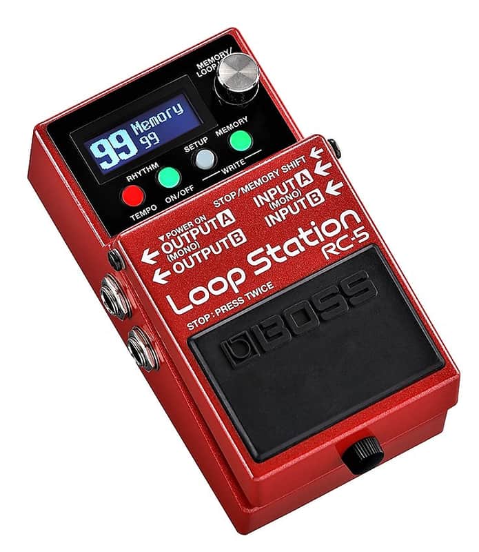 Mint Boss RC-5 Loop Station,Your Essential Creative Companion Effect Pedal, W/MIDI Control Support. image 1