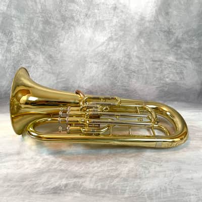 Unbranded 4 Valve Euphonium (Yamaha YEP-321 Copy) W/ Case Plays Great + See demo image 10