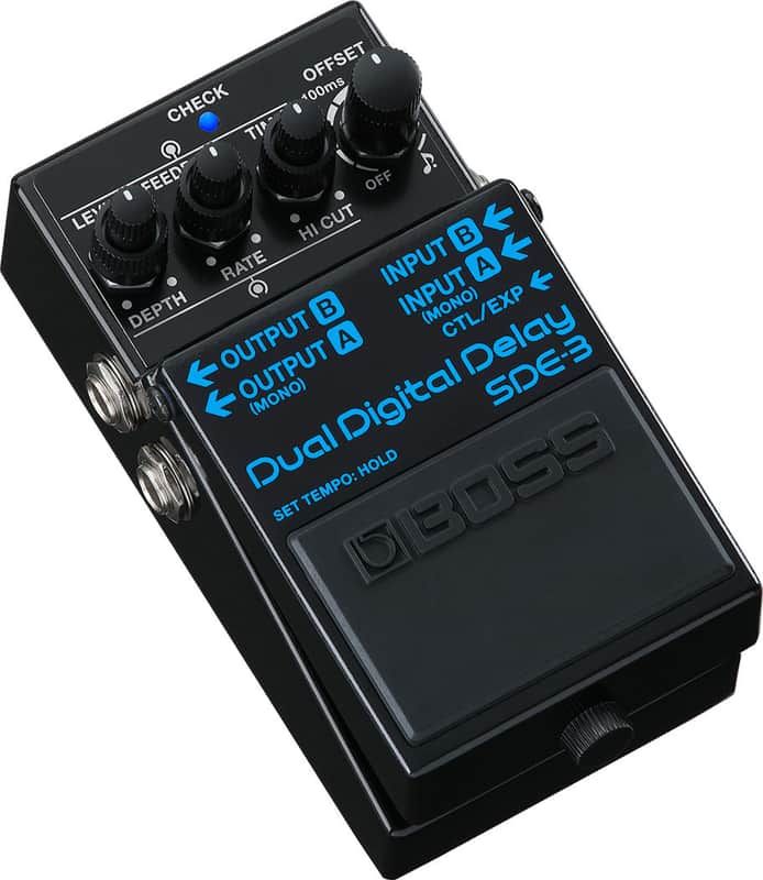 Boss SDE-3 Dual Digital Delay Effects Pedal image 1