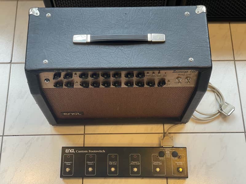 Engl Sovereign 100 Vintage 112 Combo * rare all tube amp with a lot of power * many vintage & modern sounds * made in Germany, Celestion Vintage 30 UK, Engl Custom Z10 Footswitch included * image 1