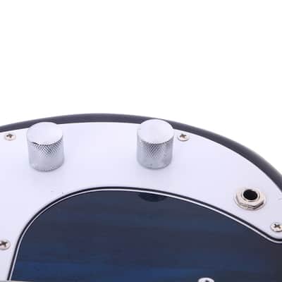 Glarry GP Blue 4 String Electric Bass Guitar image 6