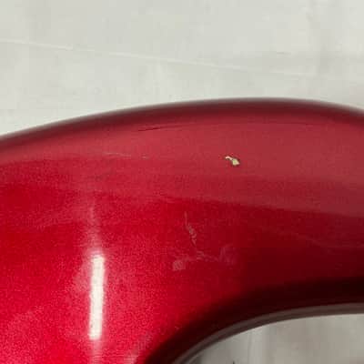 Kramer Striker 700ST Bass Guitar - Red MISSING NECK STRAP STUD image 10