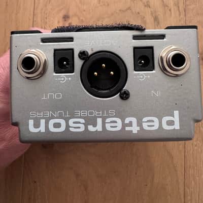 Peterson VS-S2 StroboStomp 2 Strobe Pedal Tuner 2000s - Silver image 5
