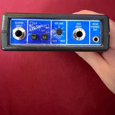 Dunlop Rockman Guitar Ace Pocket Amplifier 1995 - Present - Blue image 4