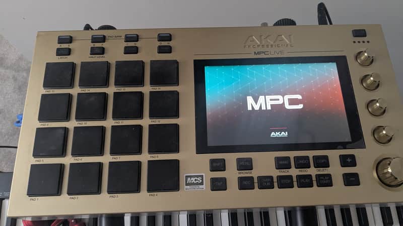 Akai MPC Live - Gold - EXCELLENT Condition + Plus Extras!!! image 1