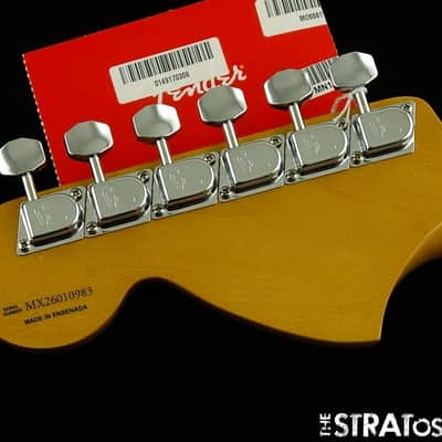 Fender Vintera III Late 60s Stratocaster Strat NECK w/ TUNERS 1960s Rosewood ''C'' image 6