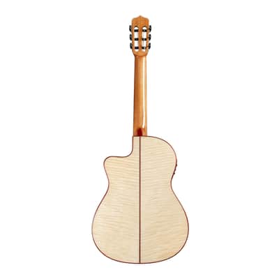 Cordoba Fusion 12 Nylon String Acoustic-Electric Guitar - White Sands image 4