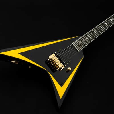 ESP EDWARDS E-ALEXI ARROW HEAD w/ESP GB-30V -Black with Yellow Stripe- #ED8601263 2026 [Made in Japan][Children of Bodom Alexi Laiho] image 2