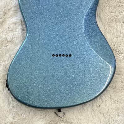 Sterling by Music Man 'Fluff' Signature Stingray Electric Guitar Amana Boat Blue image 6