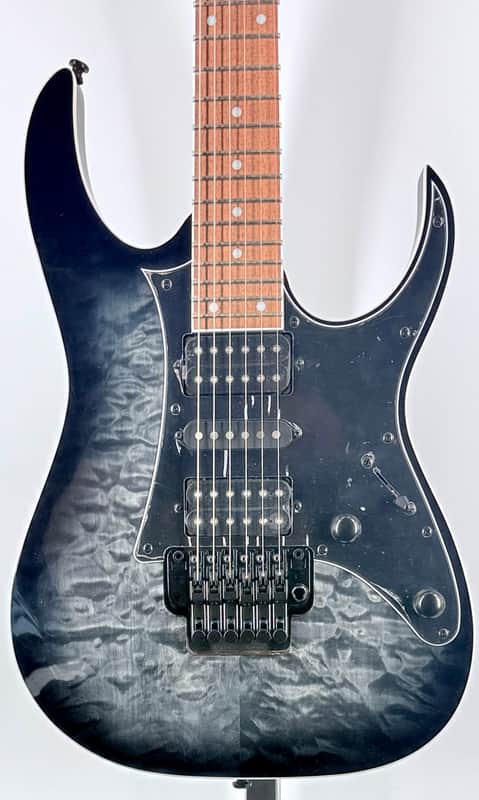 Ibanez Ibanez RG450QMBTGB Electric Guitar-Transparent Gray Burst image 1
