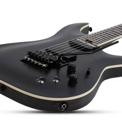 Schecter C-1 FR S SLS Evil Twin Satin Black SBK Electric Guitar + Hardshell Case C1 Sustainiac - BRAND NEW image 3
