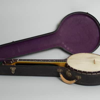 Vega Little Wonder Tenor Banjo (1922), ser. #54512, original black hard shell case. image 10