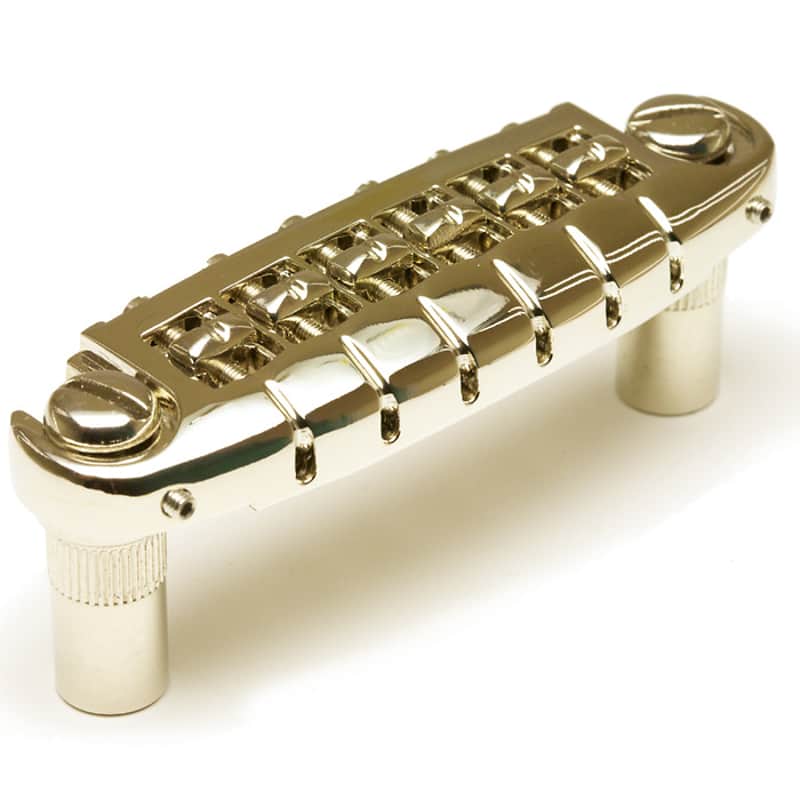 Graph Tech Resomax NW1 Wraparound Bridge - Nickel PM-8593-N0 image 1