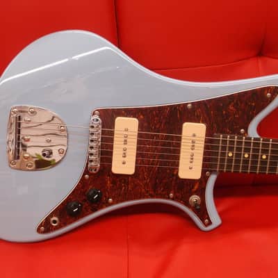 RayGun Model 2 Offset Electric Guitar Dafney Blue: Consignment image 2