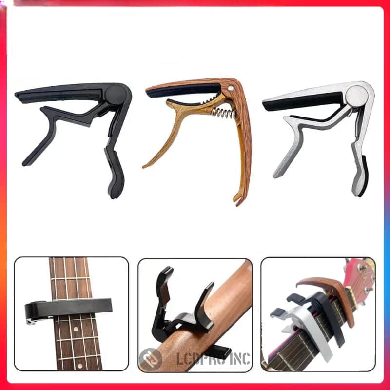 Guitar Capo Aluminum Alloy Quick Change Clamp for Acoustic Electric Guitar image 1