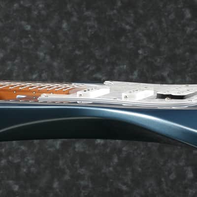Ibanez AZ Prestige 6 String Electric Guitar w/Case - Ice Blue Metallic (AZ2204ICM) image 8