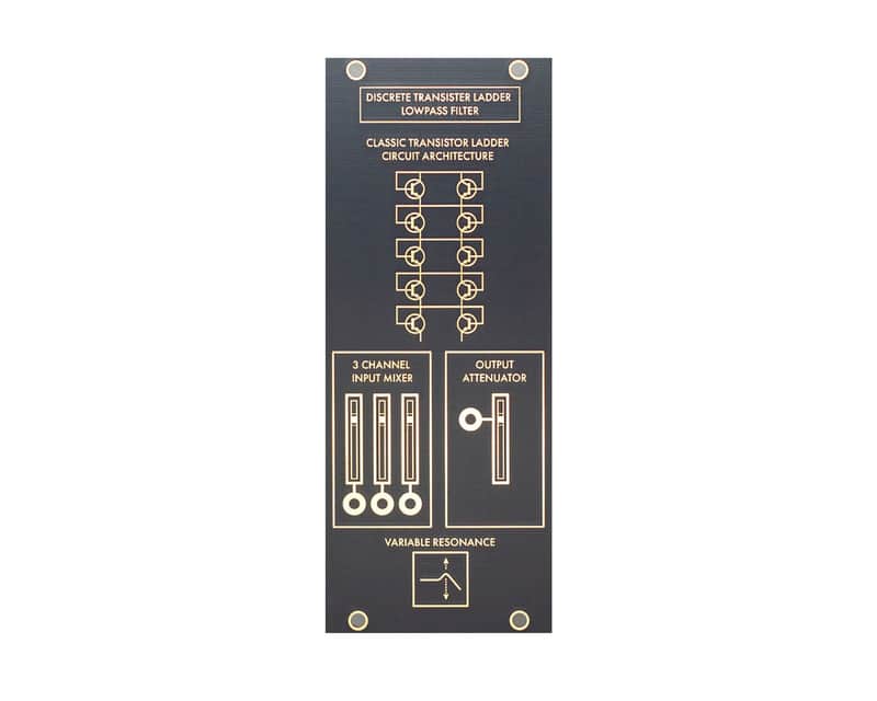 Instruo 10 HP Blank Panel - Black image 1
