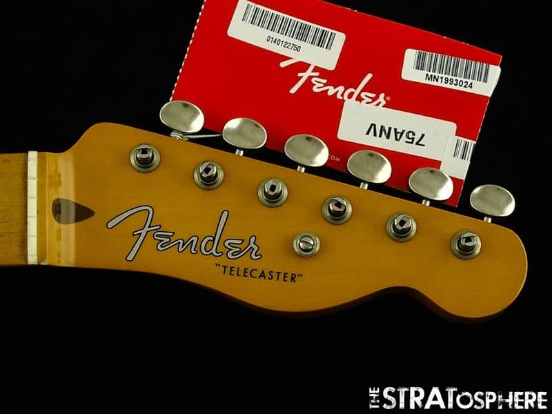 Fender 75th Anniversary Vintera Road Worn 1951 Tele NECK TUNERS Telecaster Maple image 1