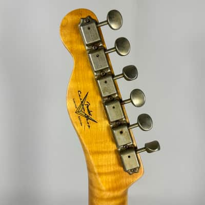 Fender Custom Shop Telecaster Thinline Journeyman Relic 2020 - Fiesta Red(sku86276) image 6