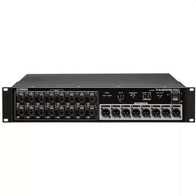YAMAHA Tio1608-D2 Dante Rackmount Digital CAT5e I/O Stagebox image 2