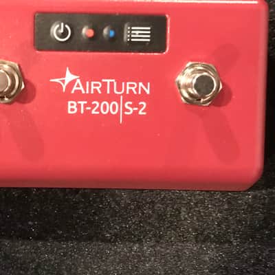 AirTurn BT-200 S-2 Bluetooth Control Pedal - Programmable Midi Pedal - Like New in Box image 1