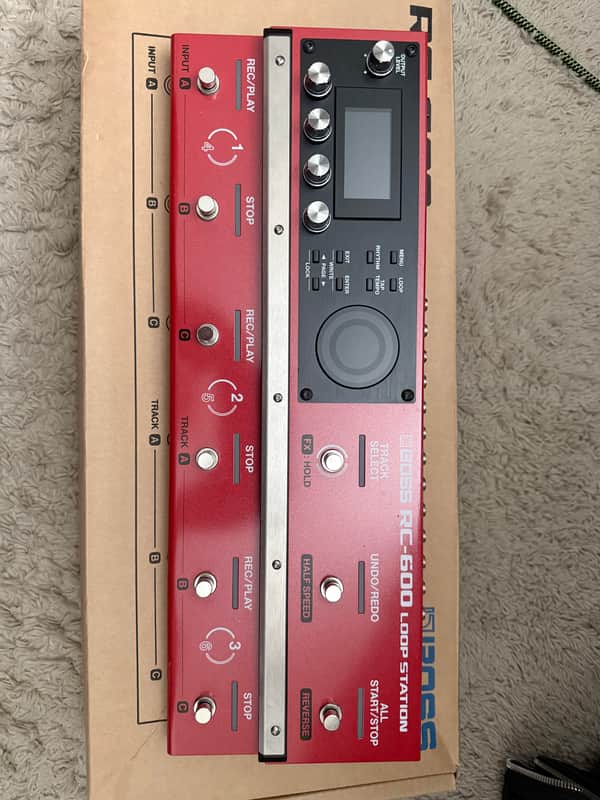 Boss RC-600 Loop Station 2021 - Present - Red image 1