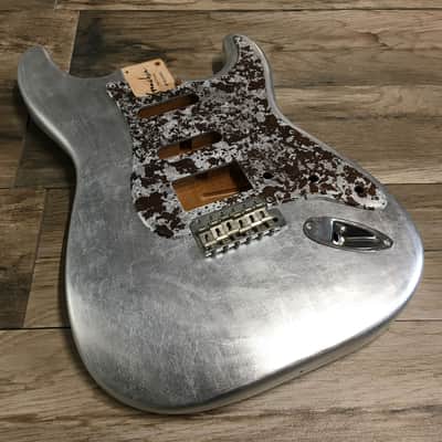 Made to Order - FRANCHIN Mercury guitar body Glossy METALLIC LEAF (Gold/Silver/Copper) Basswood Poplar Stratocaster-Strat-S-Style Made in Italy image 17