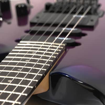 1994 Aria Pro II Magna Series Electric Guitar - Metallic Purple Burst image 7