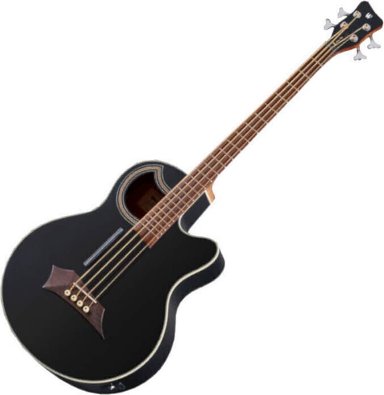 Warwick RockBass Alien Standard-4 String - Solid Black Satin image 1