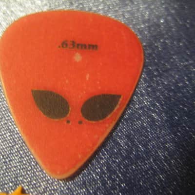 D'Andrea Alien Guitar Picks W/  Alien Design Graphics Set of 3 image 3