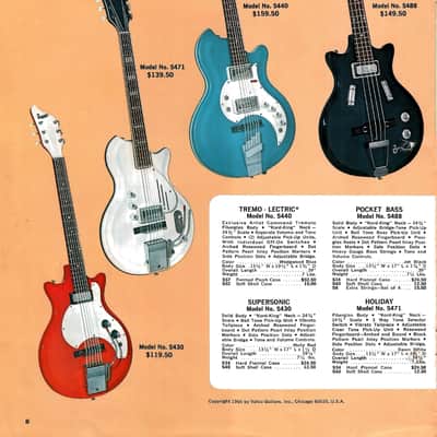 1965 Supro Supersonic S430 image 7