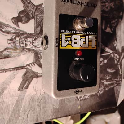 Electro-Harmonix LPB-1 Nano Linear Power Booster Preamp 2006 - Present - Black / Yellow / Gray image 3