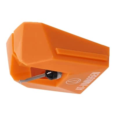 Audio-Technica AT-VMN95EN Elliptical Replacement Turntable Stylus Orange image 2