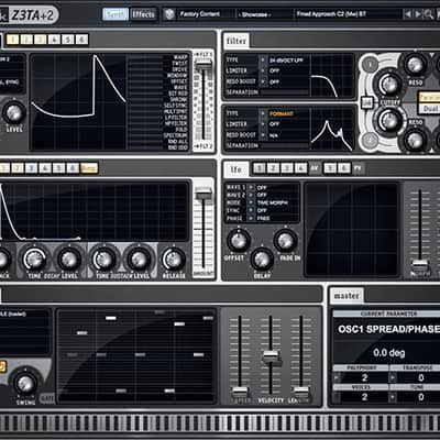 Cakewalk Z3TA+ 2 Waveshaping Synth image 1