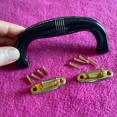 vintage 1952 Fender bakelite case handle for telecaster broadcaster nocaster image 11