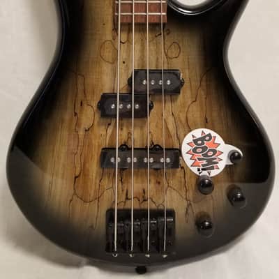 Ibanez GSR200SM, SR Gio 4 String Natural Gray Burst Finish Electric Bass Guitar image 2