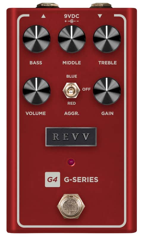 REVV G4 Distortion V2 2025 - Present - Red image 1