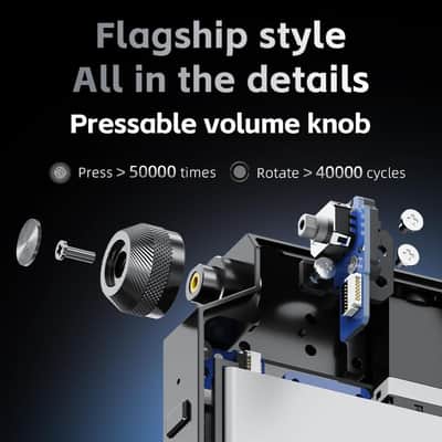 FiiO BTR17 Bluetooth 5.4 USB DAC AMP with LDAC, aptX Lossless. Dual ES9069Q, 10-Band PEQ, THX AAA 78+amps 3.5mm Unbalanced & 4.4mm Balanced (Black) image 8